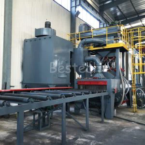 Машина дробеструйної конвеєрної стрічки із сталевою пластиною