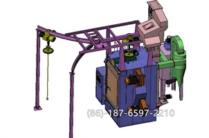 Вішалка для дробеструйної обробки може відповідати вимогам щодо видалення ірж...